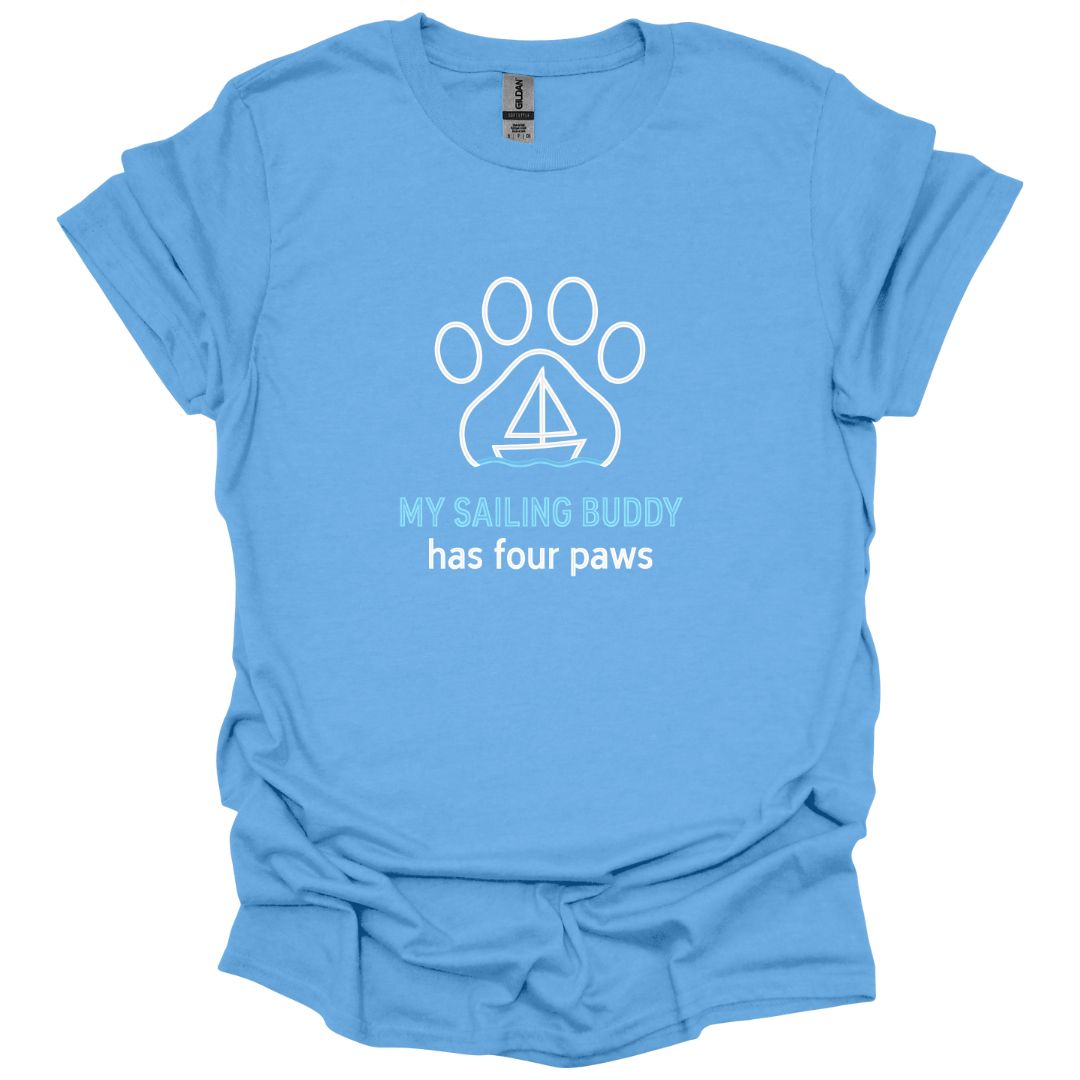My Sailing Buddy has Four Paws T-Shirt