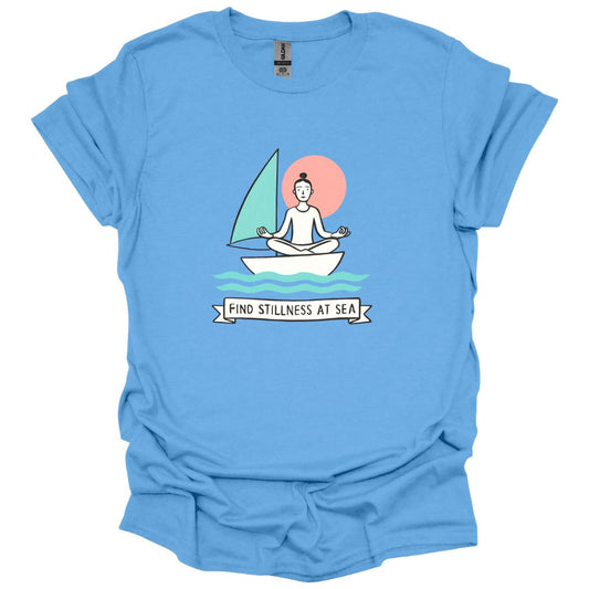 Find Stillness at Sea T-Shirt