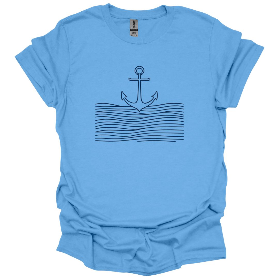 Anchor Above Ocean T-Shirt