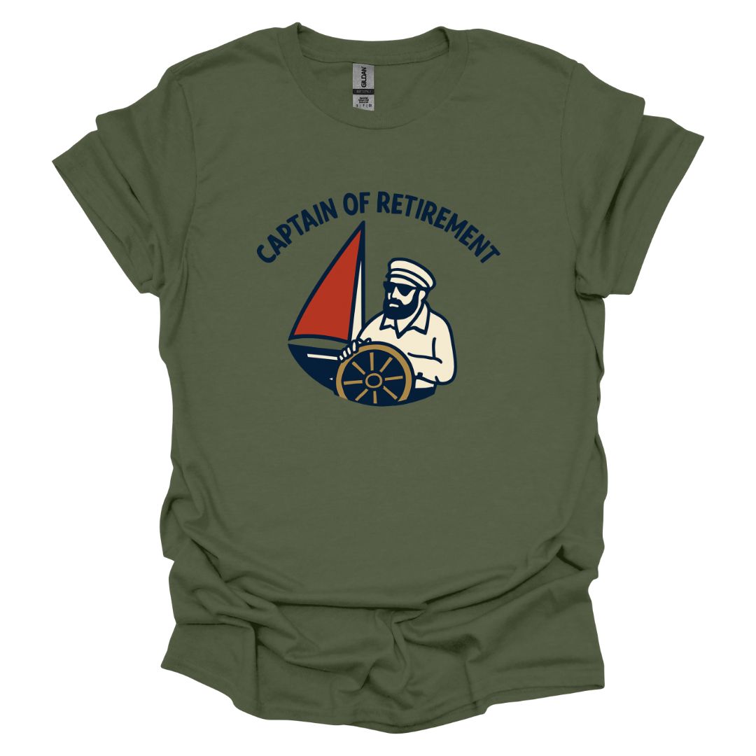 Captain of Retirement T-Shirt