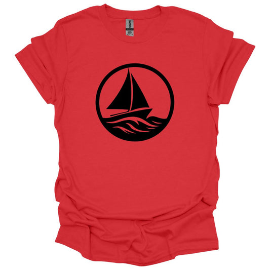 Boat in Waves T-Shirt