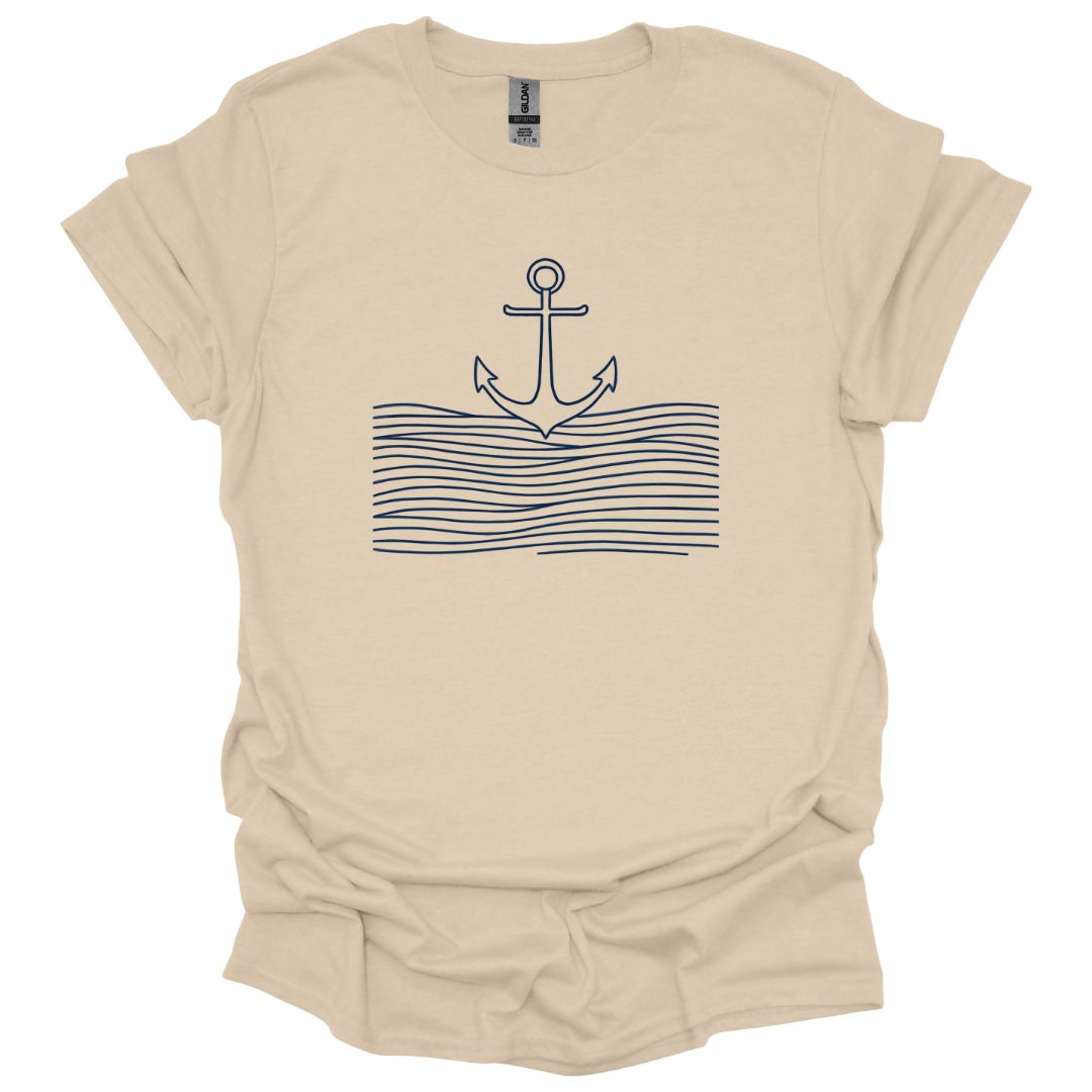 Anchor Above Ocean T-Shirt