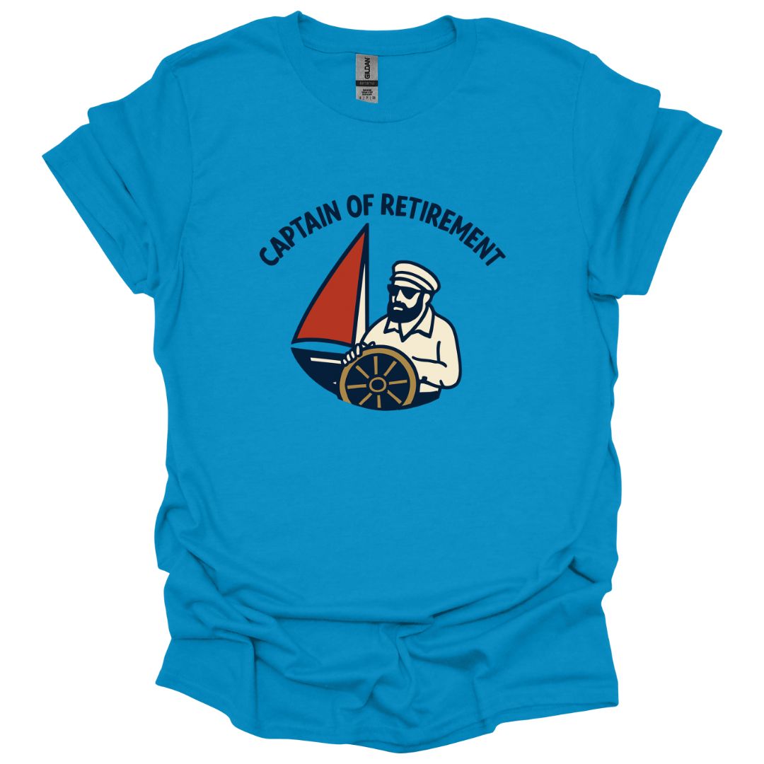 Captain of Retirement T-Shirt