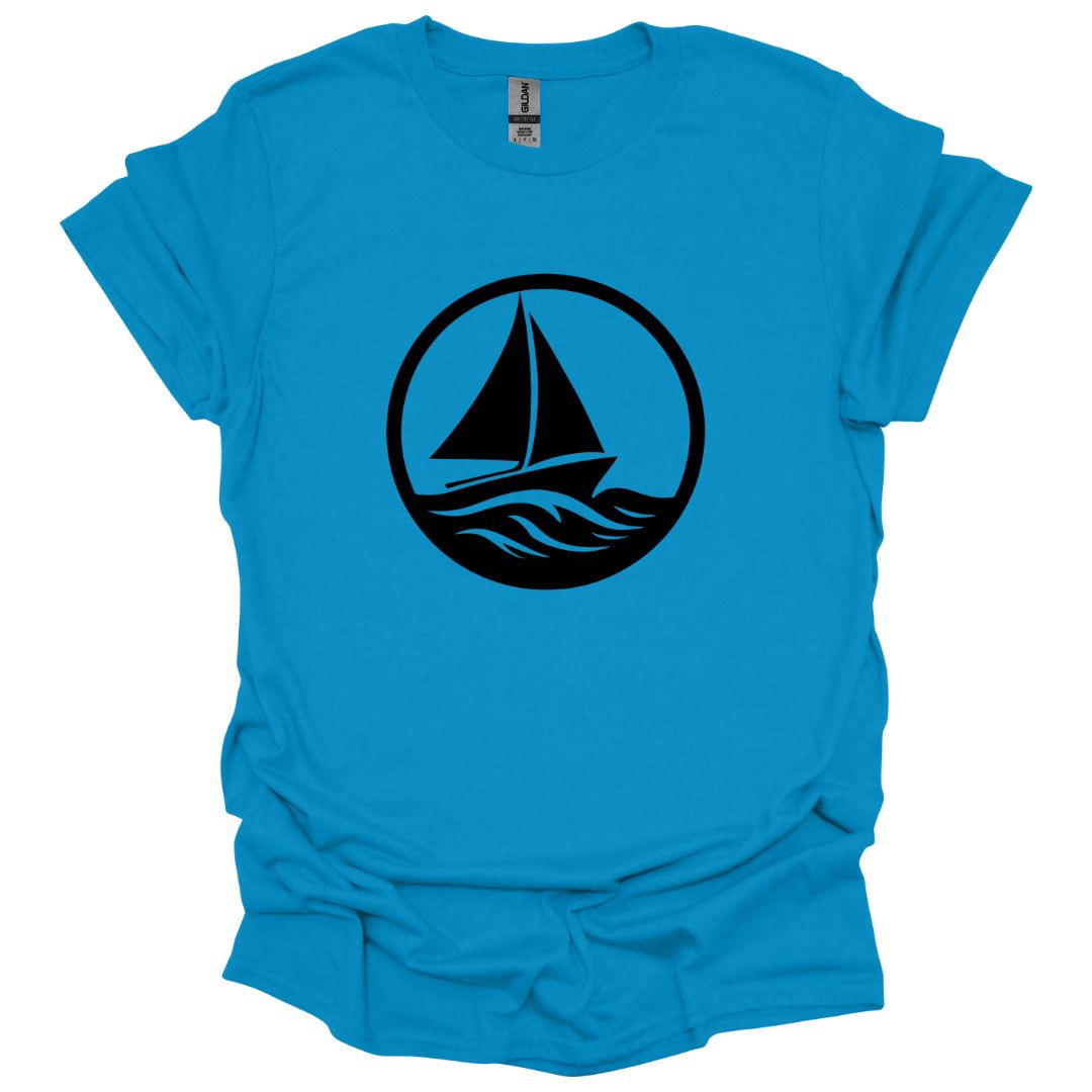 Boat in Waves T-Shirt