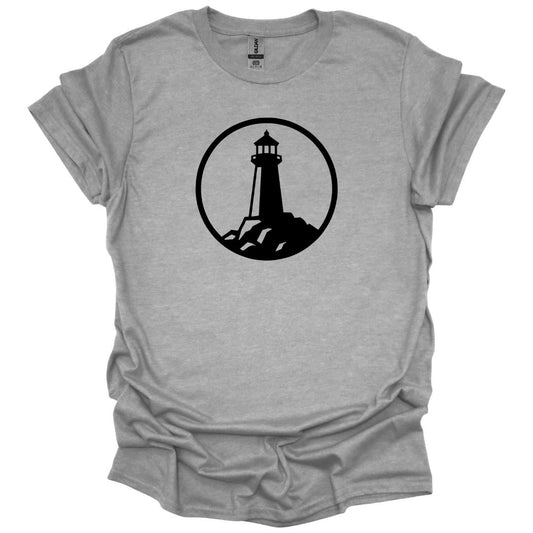 Lighthouse on Rocks T-Shirt