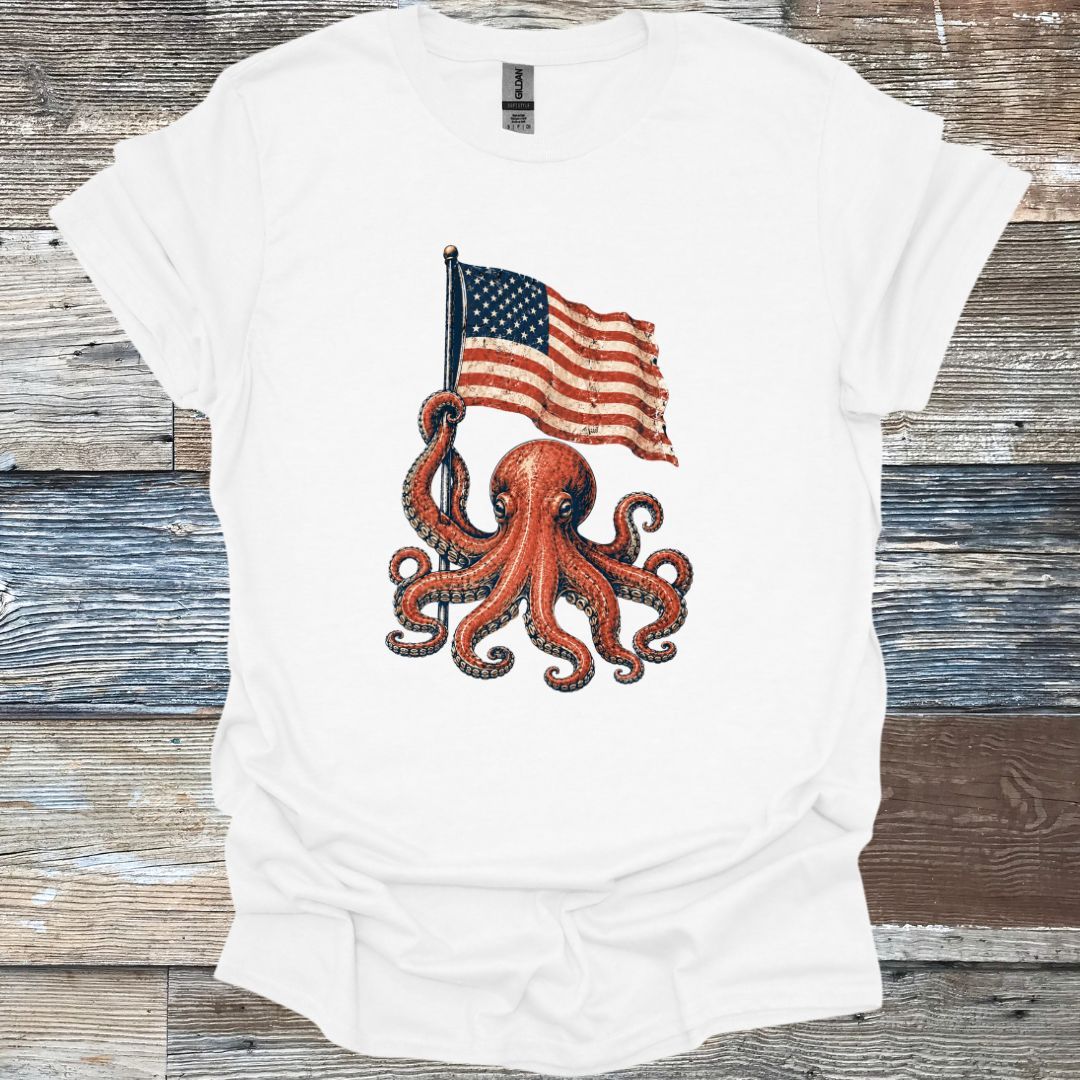 American Octopus T-Shirt