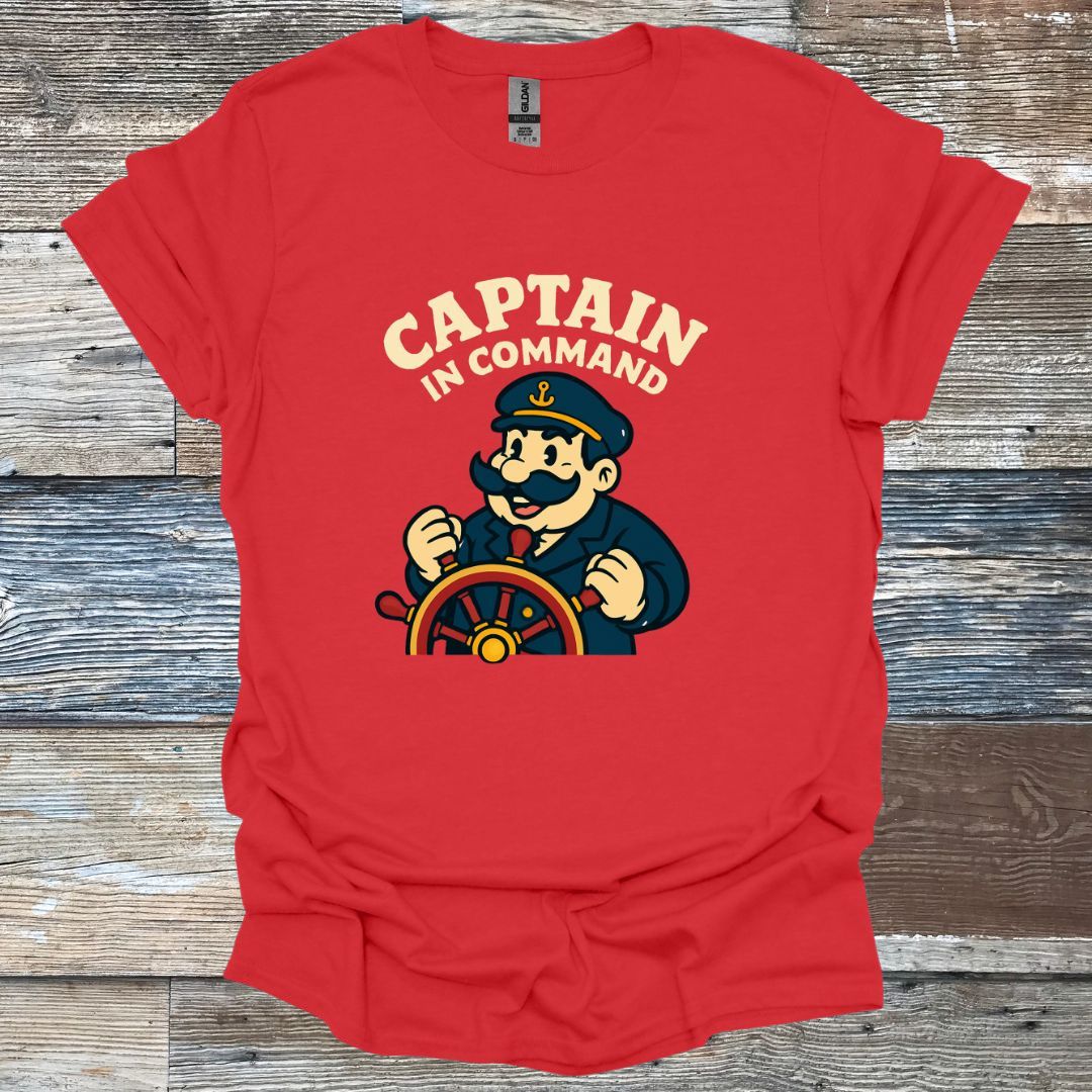 Captain in Command T-Shirt