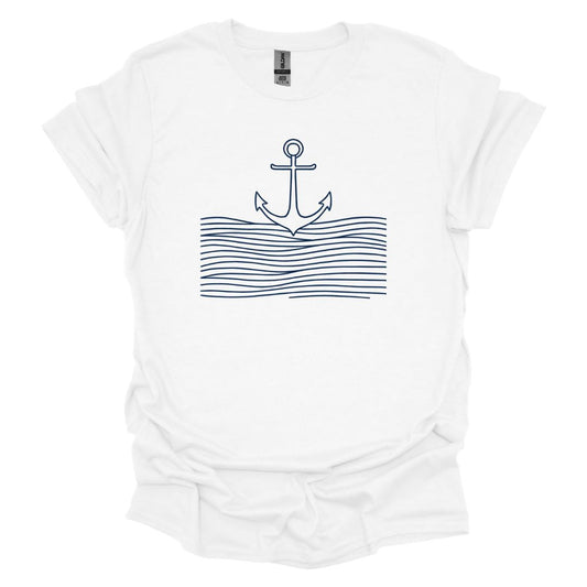 Anchor Above Ocean T-Shirt