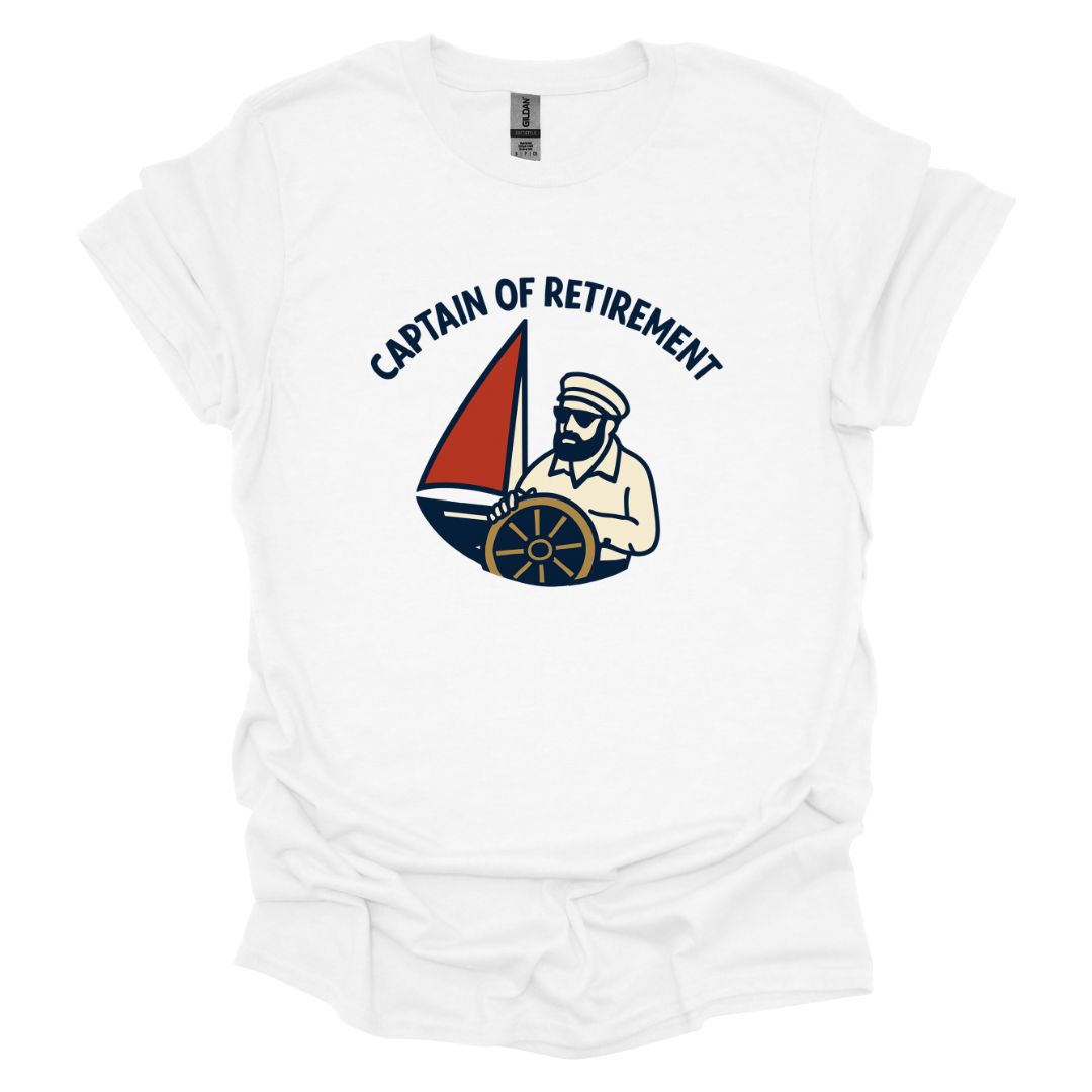 Captain of Retirement T-Shirt