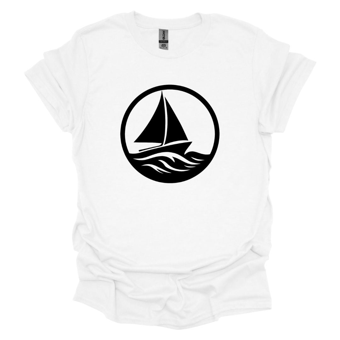 Boat in Waves T-Shirt