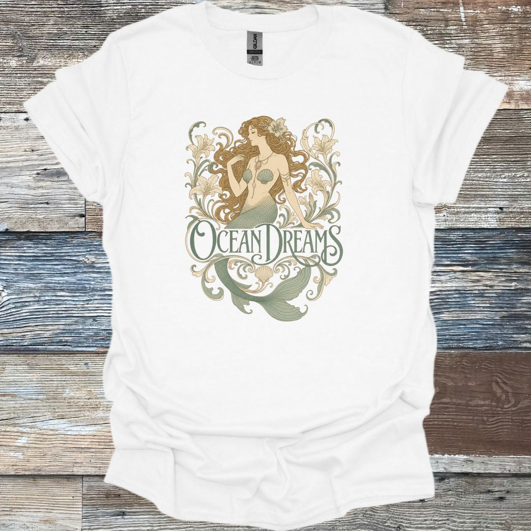 Art Nouveau Mermaid T-Shirt