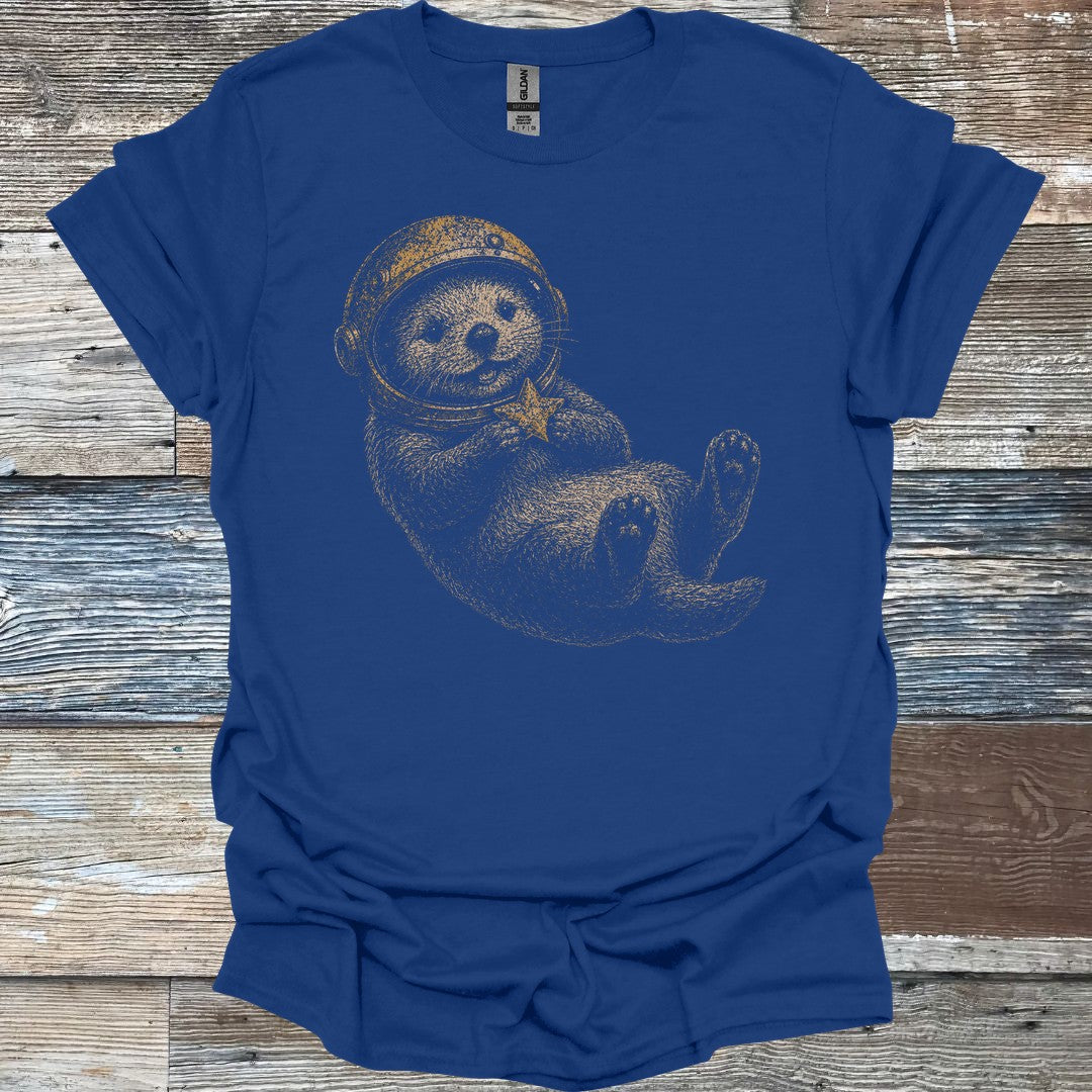 Astronaut Otter T-Shirt