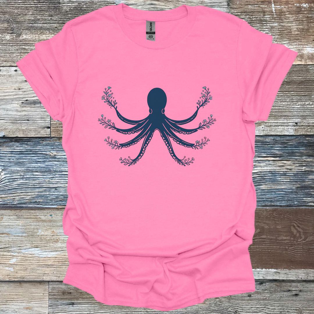 Botanical Octopus T-Shirt