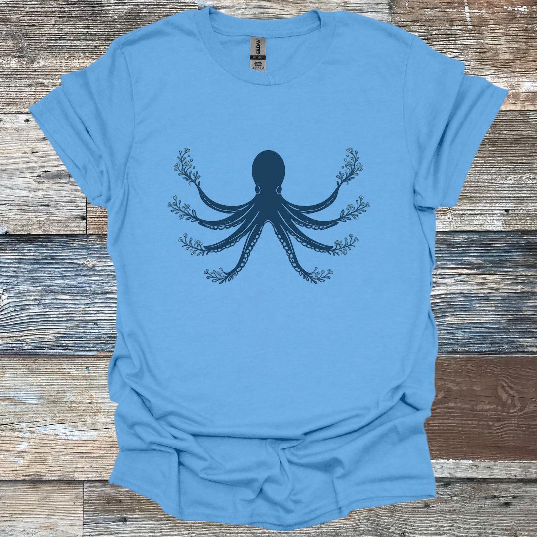 Botanical Octopus T-Shirt