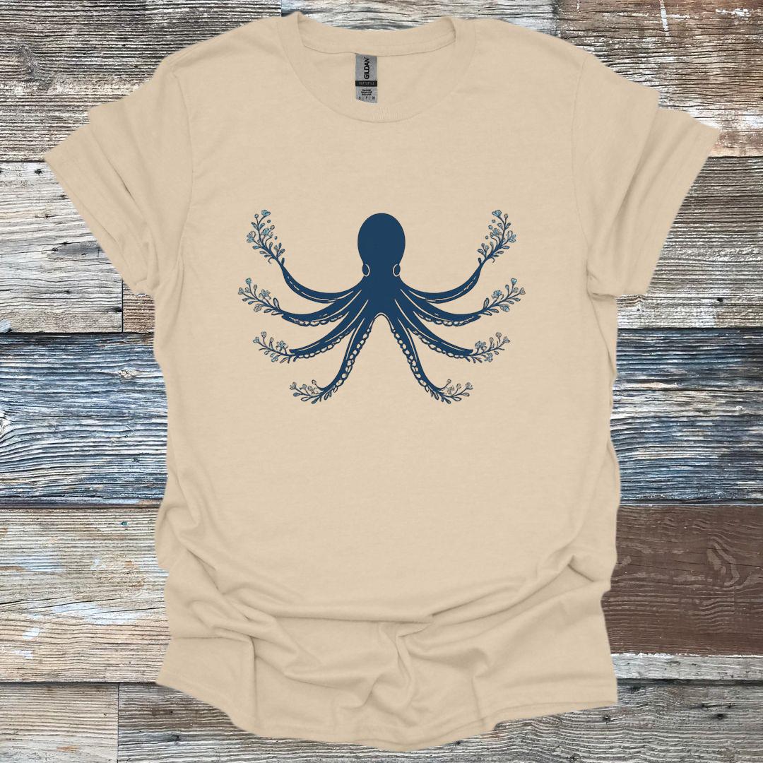Botanical Octopus T-Shirt