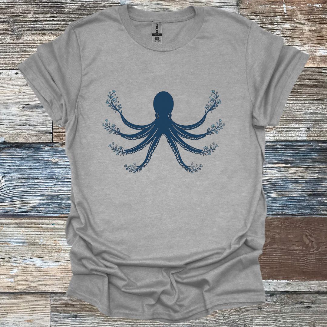 Botanical Octopus T-Shirt