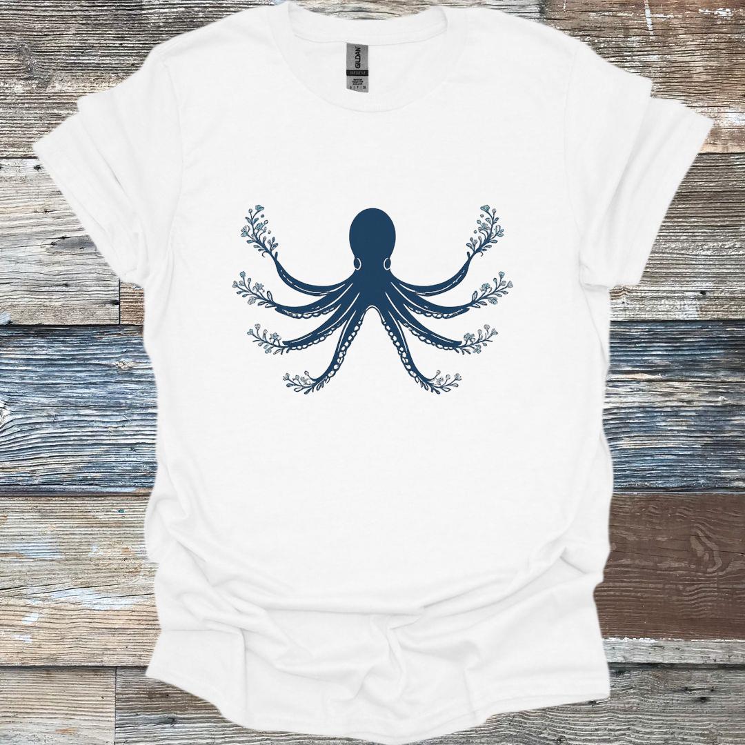 Botanical Octopus T-Shirt