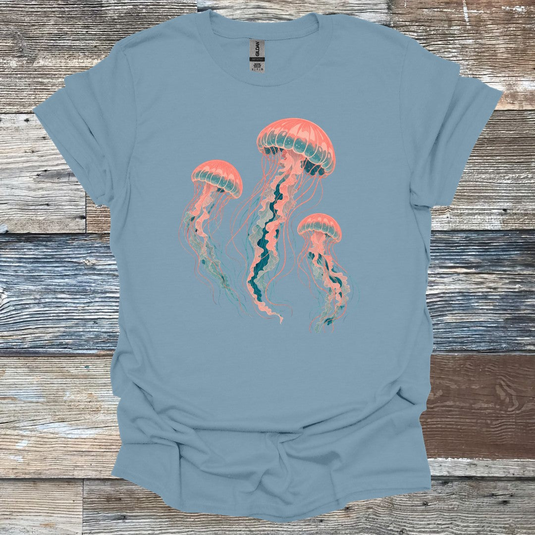 Coral Tide Jellyfish T-Shirt