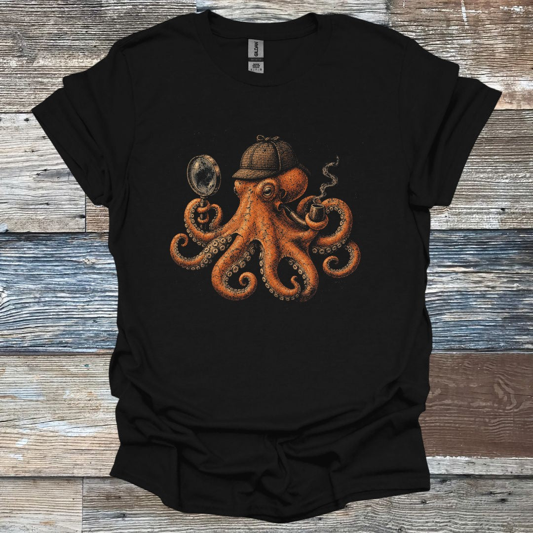 Detective Octopus T-Shirt
