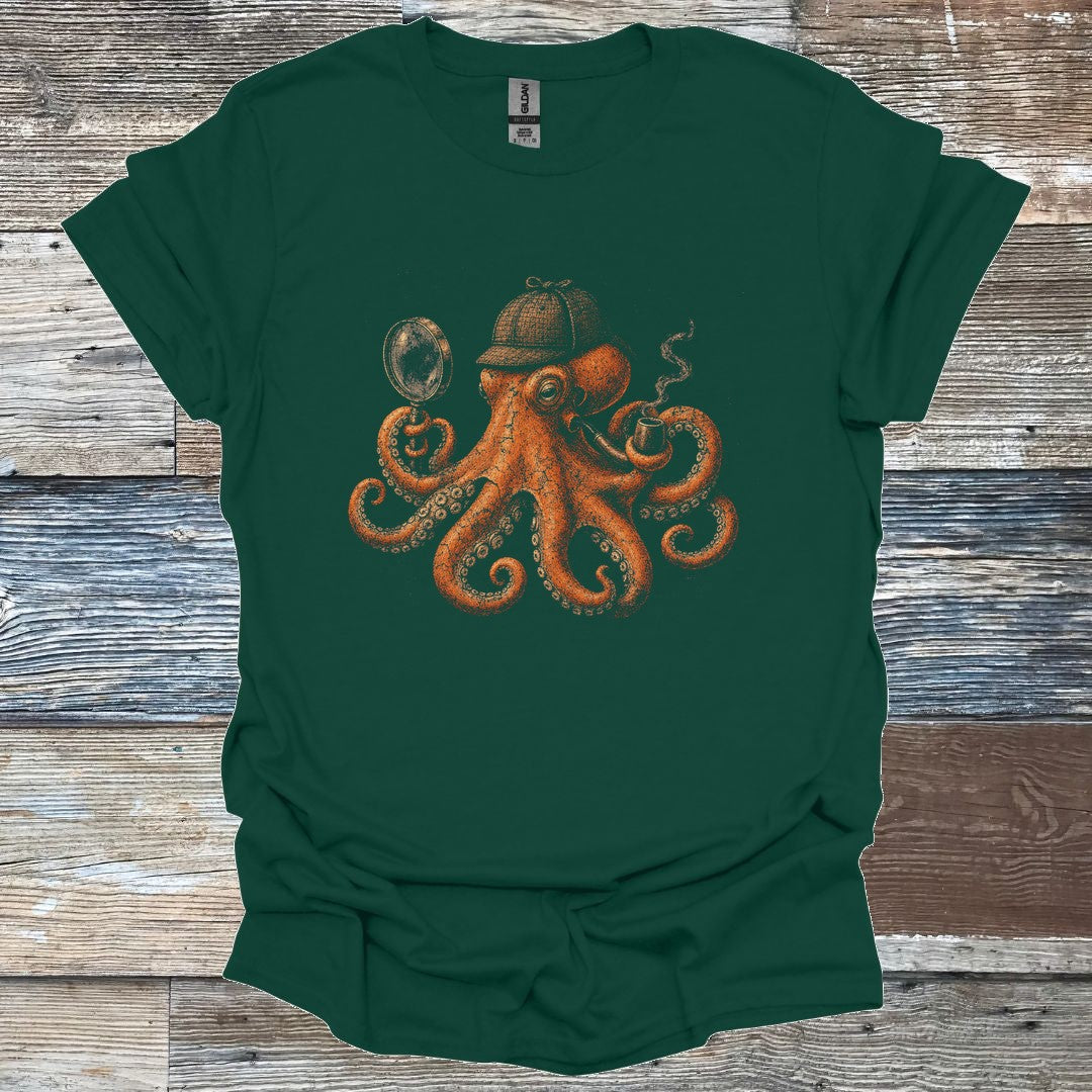 Detective Octopus T-Shirt