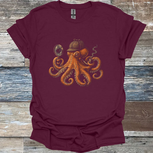 Detective Octopus T-Shirt