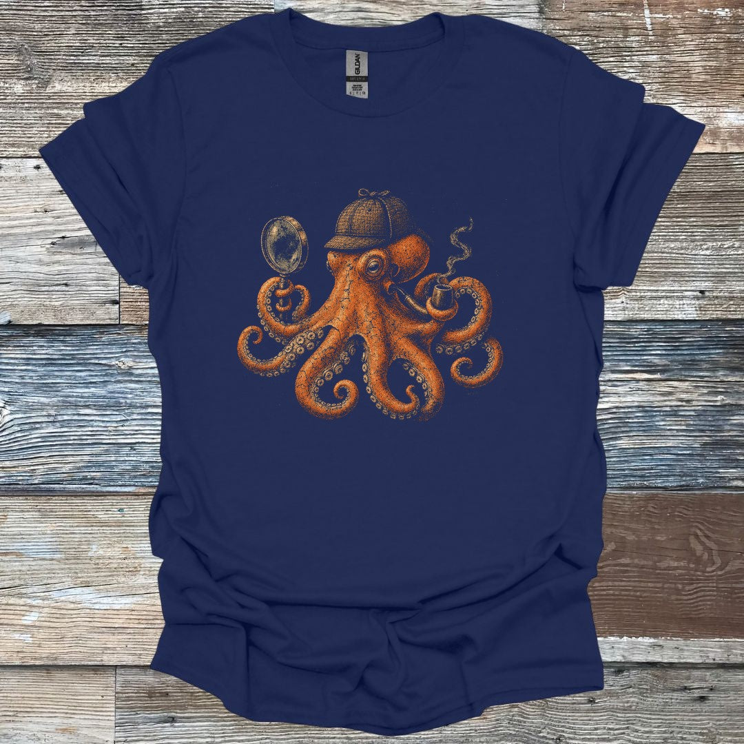 Detective Octopus T-Shirt