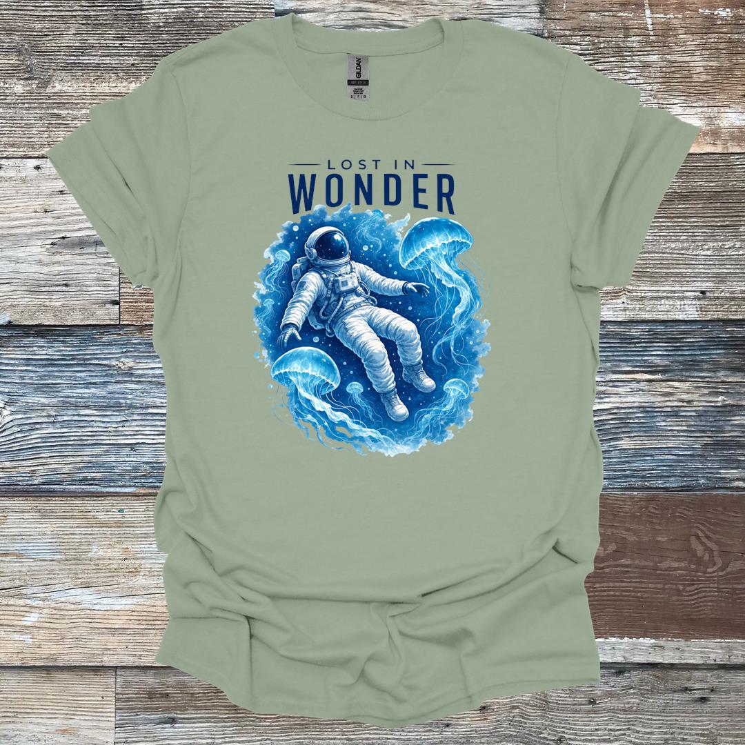 Lost In Wonder Astronaut T-Shirt