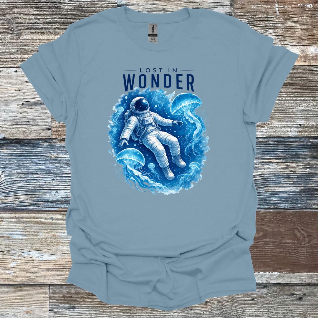 Lost In Wonder Astronaut T-Shirt