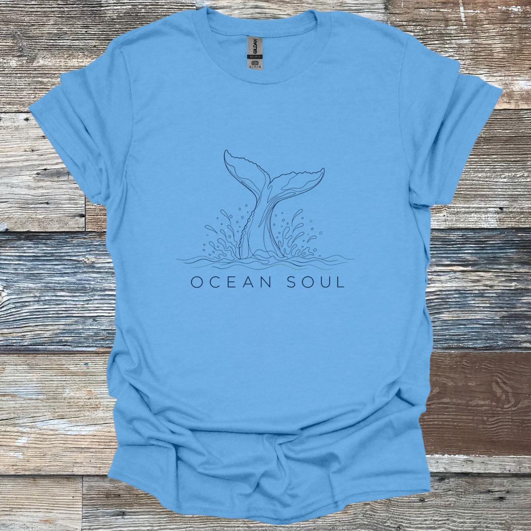 Ocean Soul Whale Tail T-Shirt
