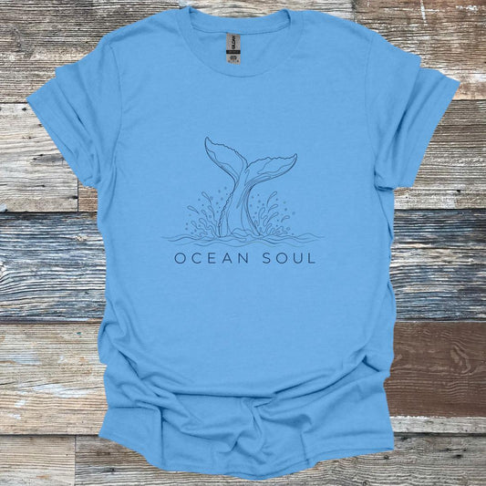 Ocean Soul Whale Tail T-Shirt