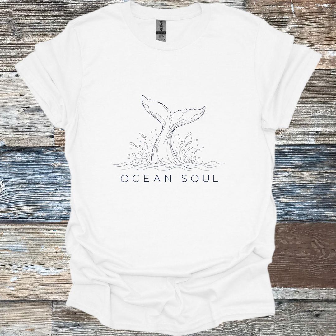 Ocean Soul Whale Tail T-Shirt