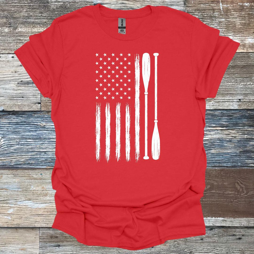 Stars & Stripes Paddles T-Shirt