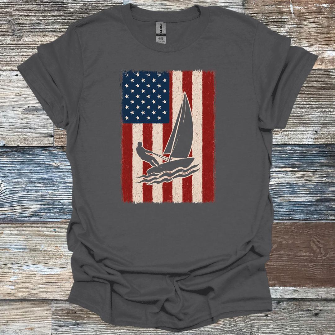 Stars & Stripes Windsurfer T-Shirt